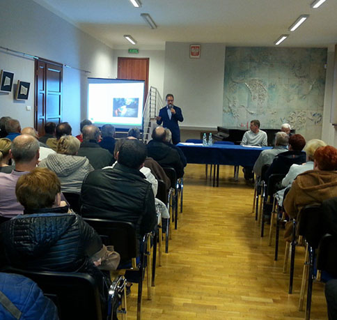 Spotkanie z mieszkańcami w Jeleniu Łęgu
